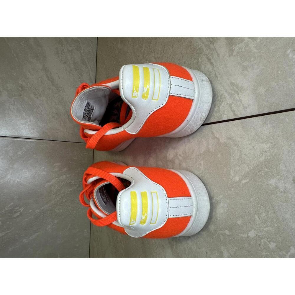 Adidas Stan Smith x Pharrell Williams orange tennis shoes Size 6.5 - Picture 5 of 6